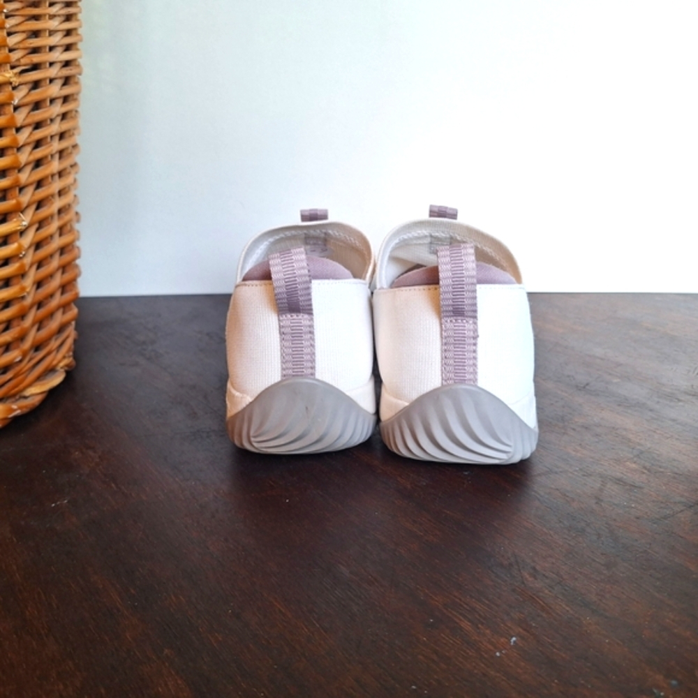 Ryka White Slip-On Knit Sneakers - Picture 3 of 9